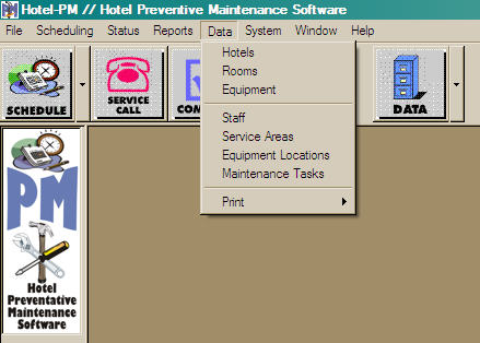 Data Menu