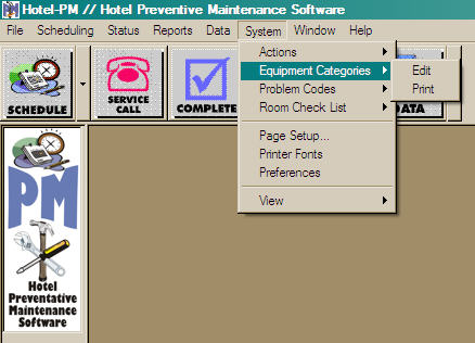 Equipment Categories